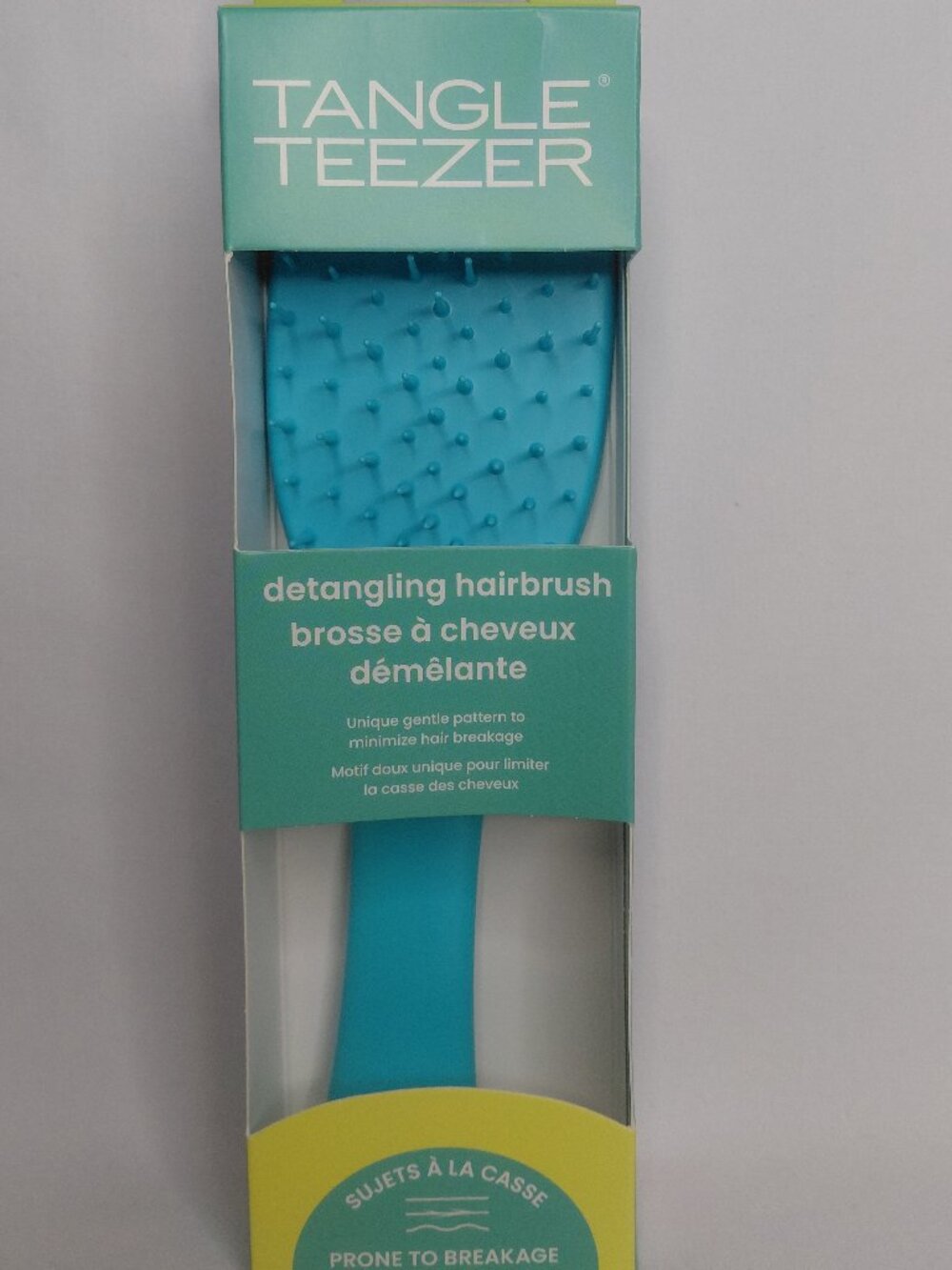 The Essential Detangler by Tangle Teezer -  Extra Gentle Hair, Turquoise Green